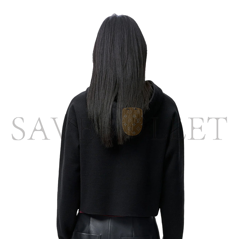 L0ew* zip-up hoodie in wool s359y14kj4